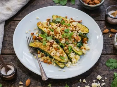 Braaied Baby Marrow: South African recipe by Ivana Sanshia