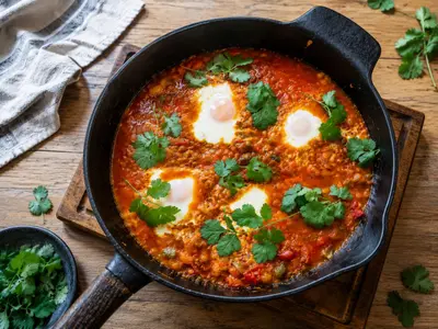 Chakalaka Shakshuka: South African recipe by Ivana Sanshia