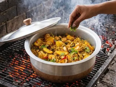 Chicken & Prawn Biryani: South African recipe by Ivana Sanshia