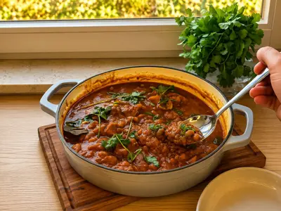 Curried Samp & Beans: South African recipe by Ivana Sanshia