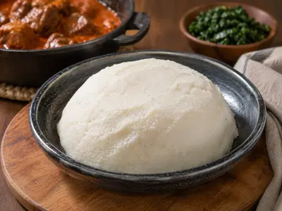Kali (aka Sangiti / stiff, smooth pap): South African recipe by Ivana Sanshia