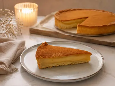Milk Tart: South African recipe by Ivana Sanshia