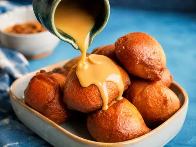 Pampoenkoekies with Salted Caramel: South African recipe by Ivana Sanshia