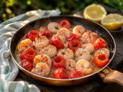 Peppadew Braai Prawns: South African recipe by Ivana Sanshia