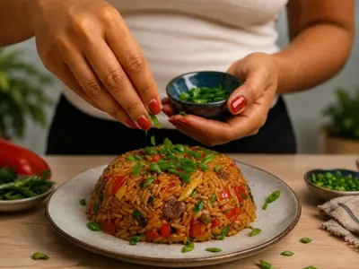 Peri-Peri Fried Rice: South African recipe by Ivana Sanshia