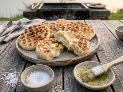 Quick 20-Minute Braai Bread: South African recipe by Ivana Sanshia