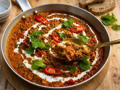 Quick & Creamy Lentil Curry: South African recipe by Ivana Sanshia