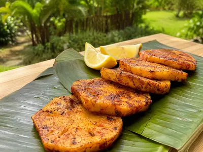 Spiced Pan-Fried Pineapple: South African recipe by Ivana Sanshia