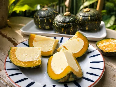 Thai Pumpkin Custard: Asian recipe by Ivana Sanshia