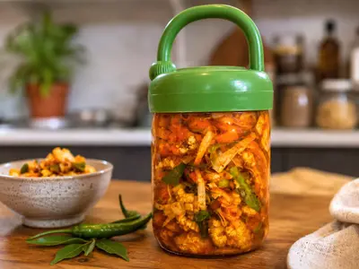Vegetable Pickle: South African recipe by Ivana Sanshia