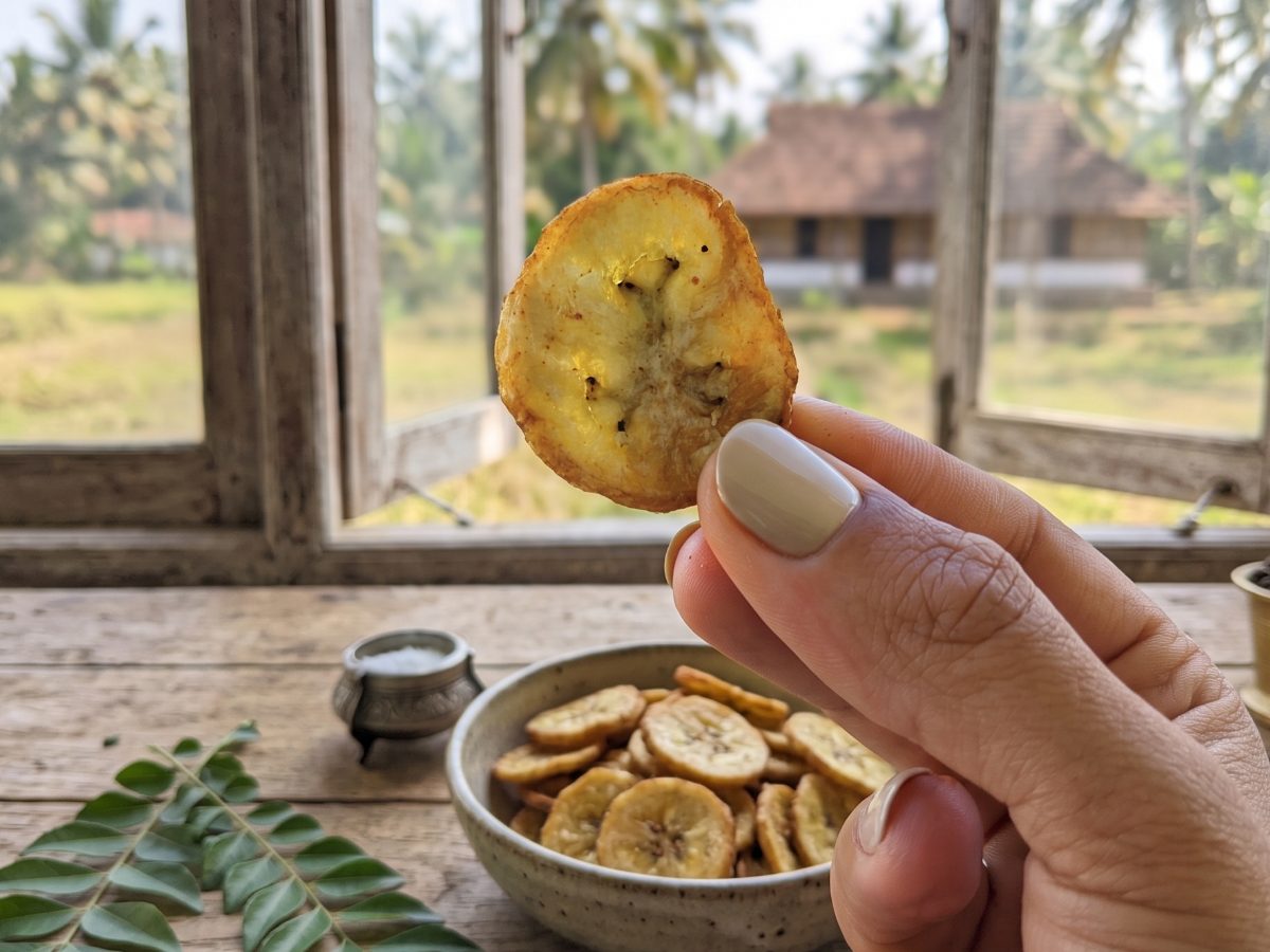Green Banana Chips, a South African recipe