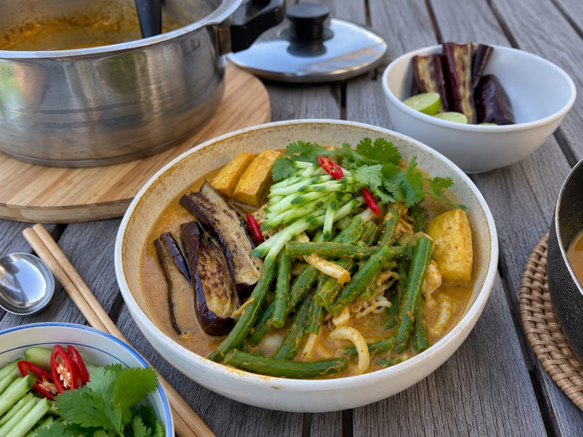 Curry Laksa, a Asian recipe