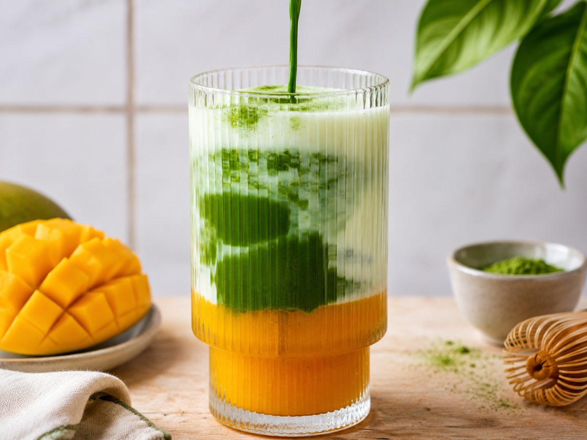 Mango Matcha, a Asian recipe