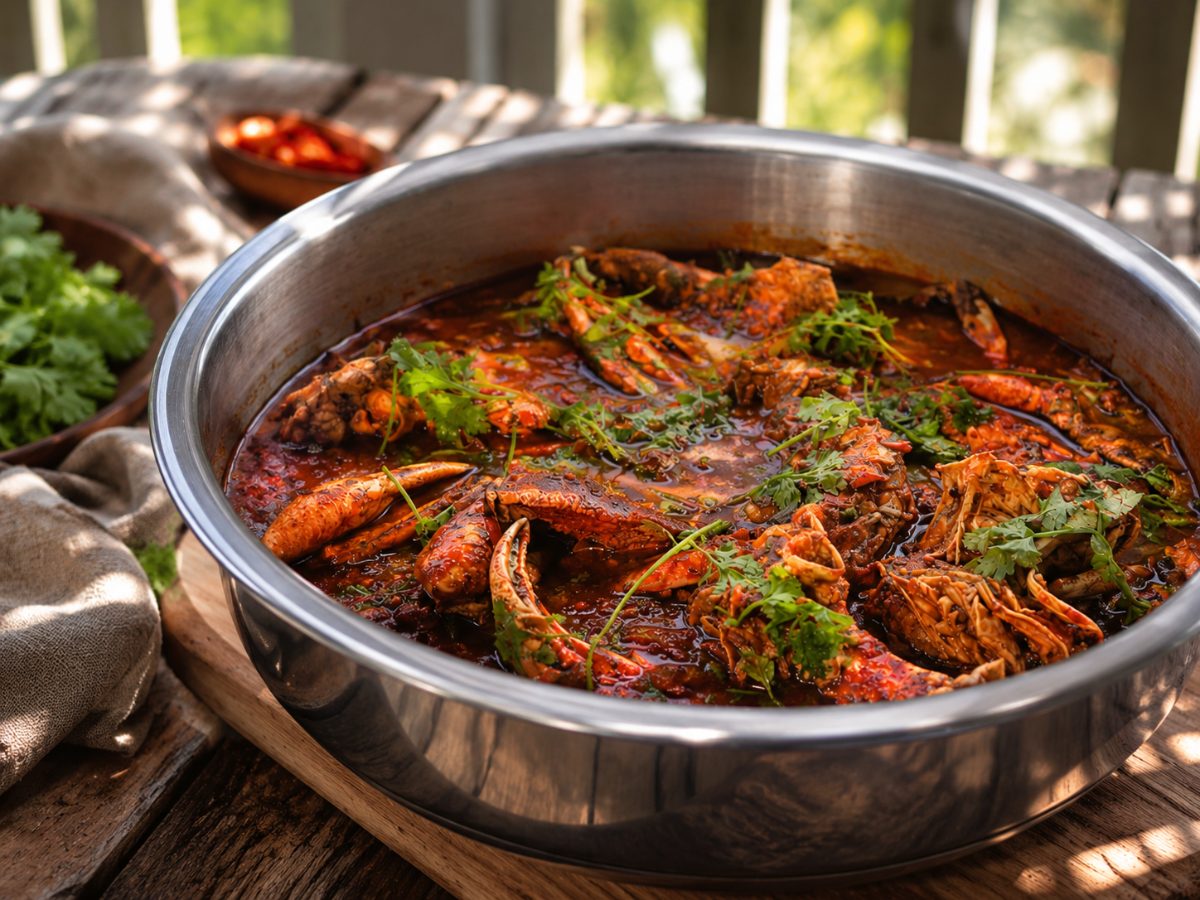 Mum’s Crab Curry, a South African recipe