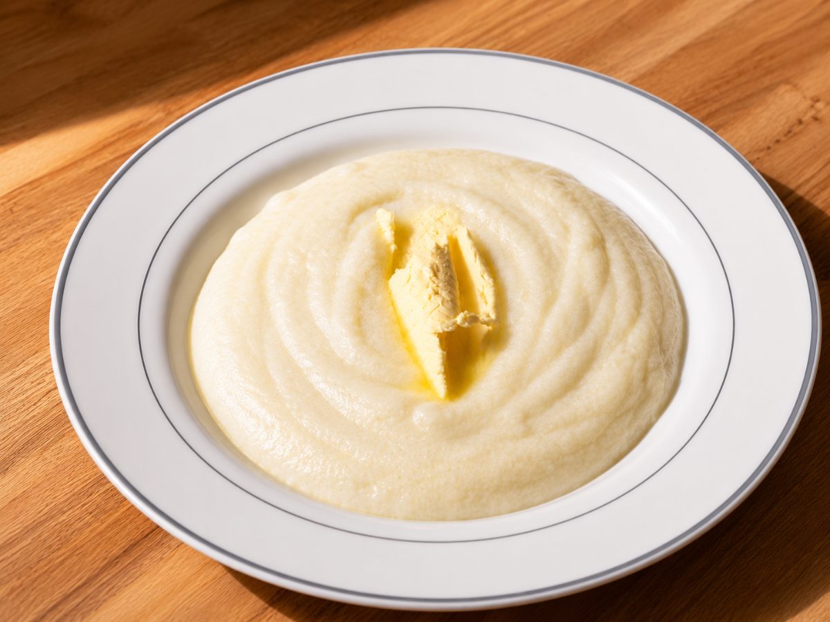 Slap Pap, a South African recipe
